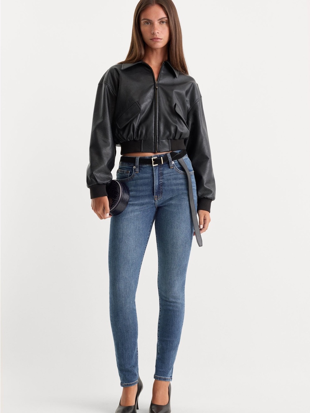 NWT Good American High-Rise Skinny Jeans | Women’s Size 28